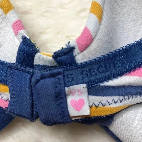 Victoria’s Secret Colourful Striped Cotton  Bra 34B - Picture 8 of 16